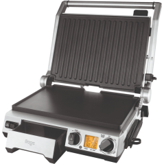 Sage SGR840BSS4EEU1 the Smart Grill Pro Grill / sandwich bager Børstet rustfrit stål